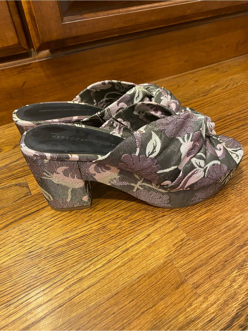 Rebecca Minkoff floral heels